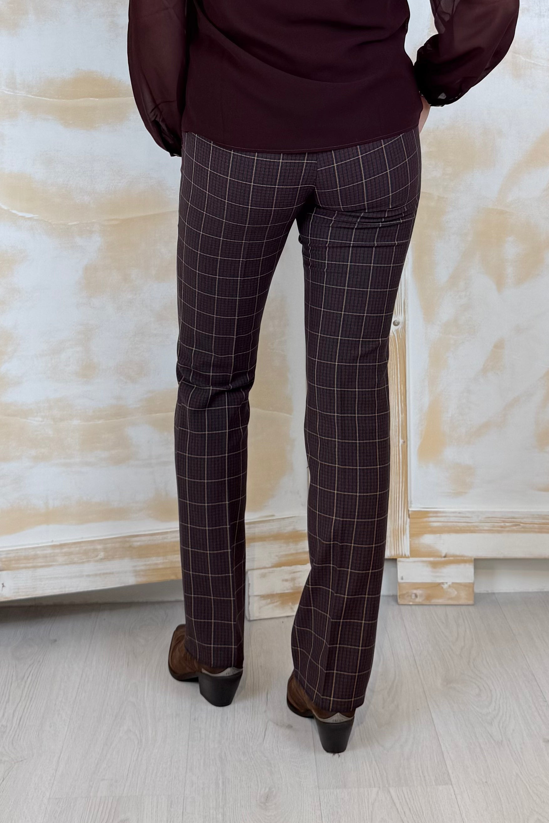 Pantalone  in tessuto stretch EMME