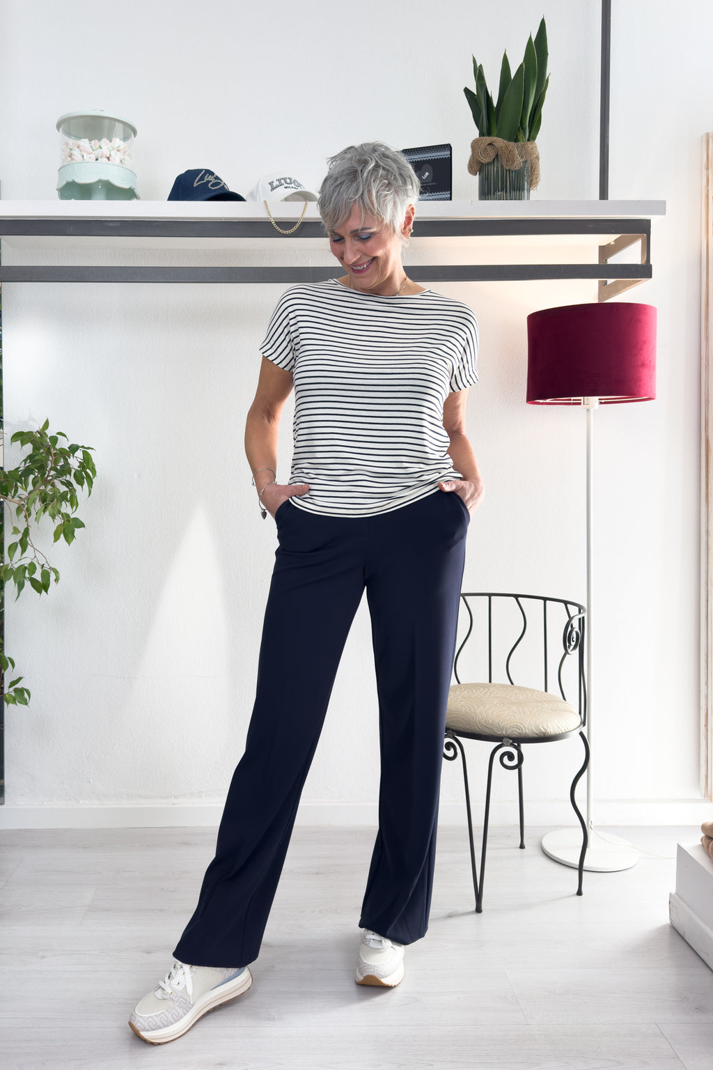 T-shirt in jersey interlock EMME