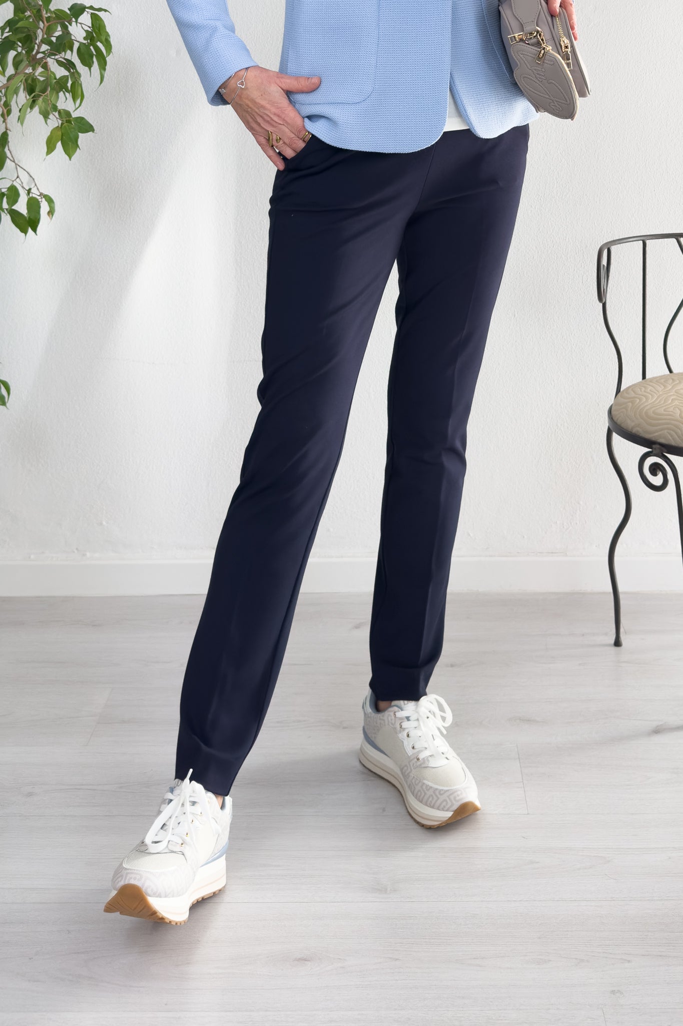 Pantalone chino stretch EMME