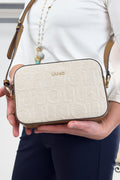 Borsa tracolla camera case media in canvas LIU JO