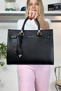 Borsa satchel media con charms LIU JO