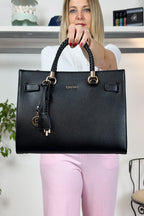 Borsa satchel media con charms LIU JO