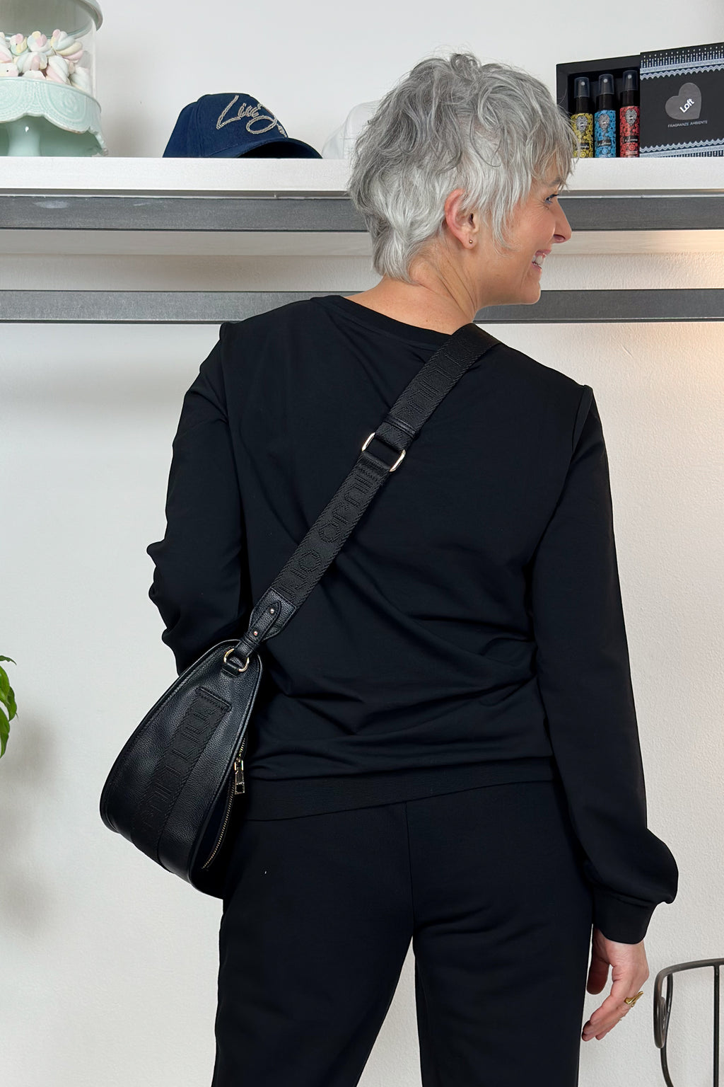 Borsa Hobo media con tracolla LIU JO