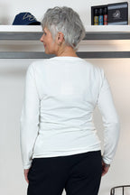 Tshirt manica lunga scollo a "V" LIU JO