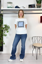 Tshirt stampa foulard EMME