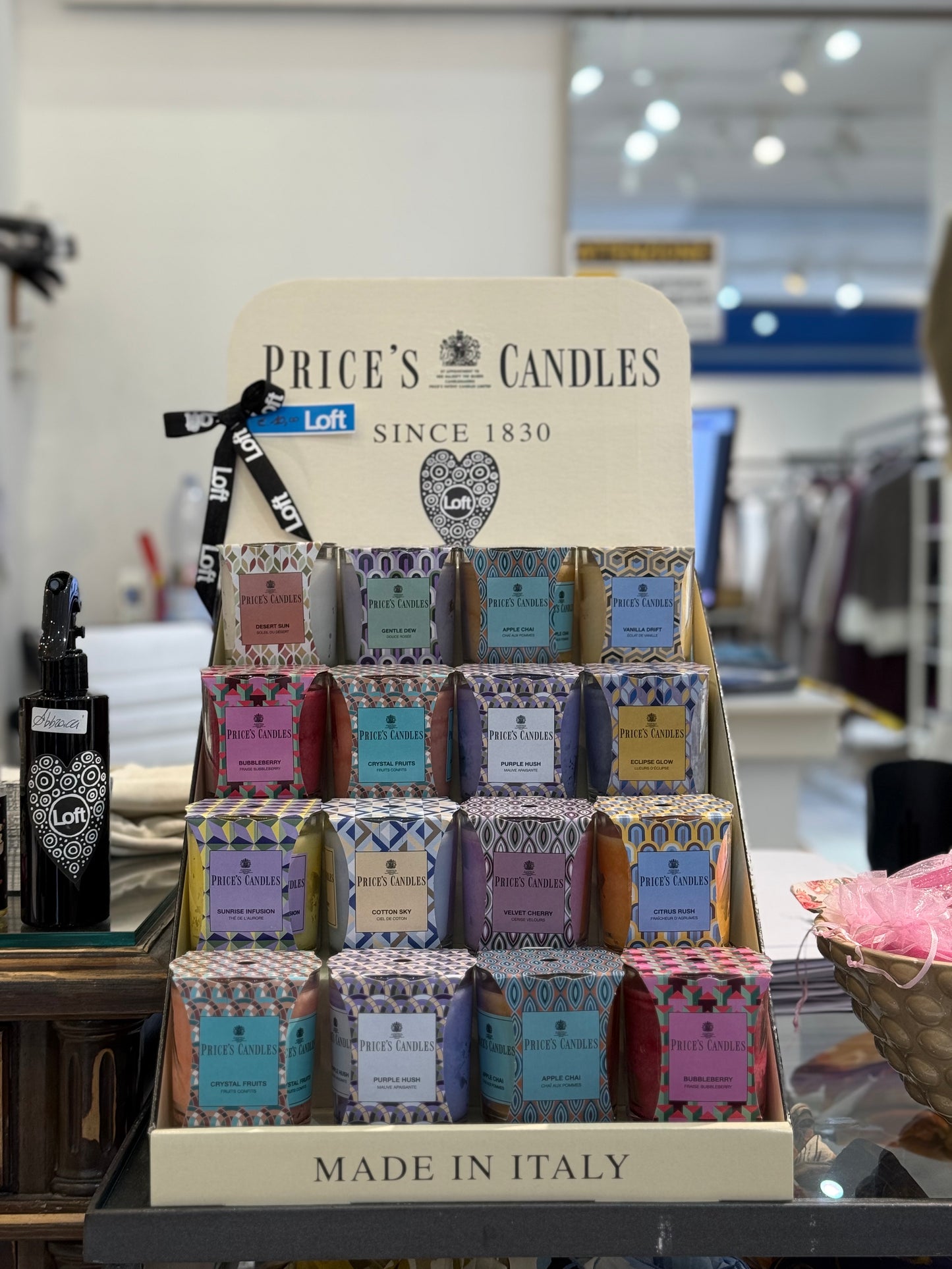 CANDELE PROFUMATE PICCOLE