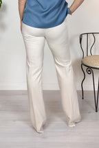 Pantalone fluido con lamé EMME
