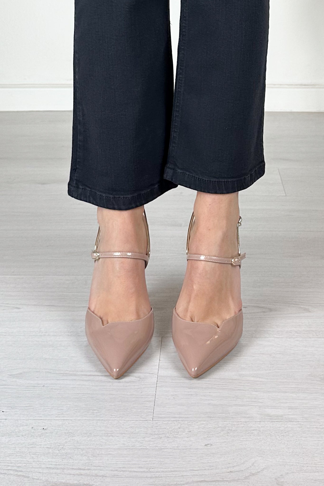 Slingback con tacco in vernice LIU JO