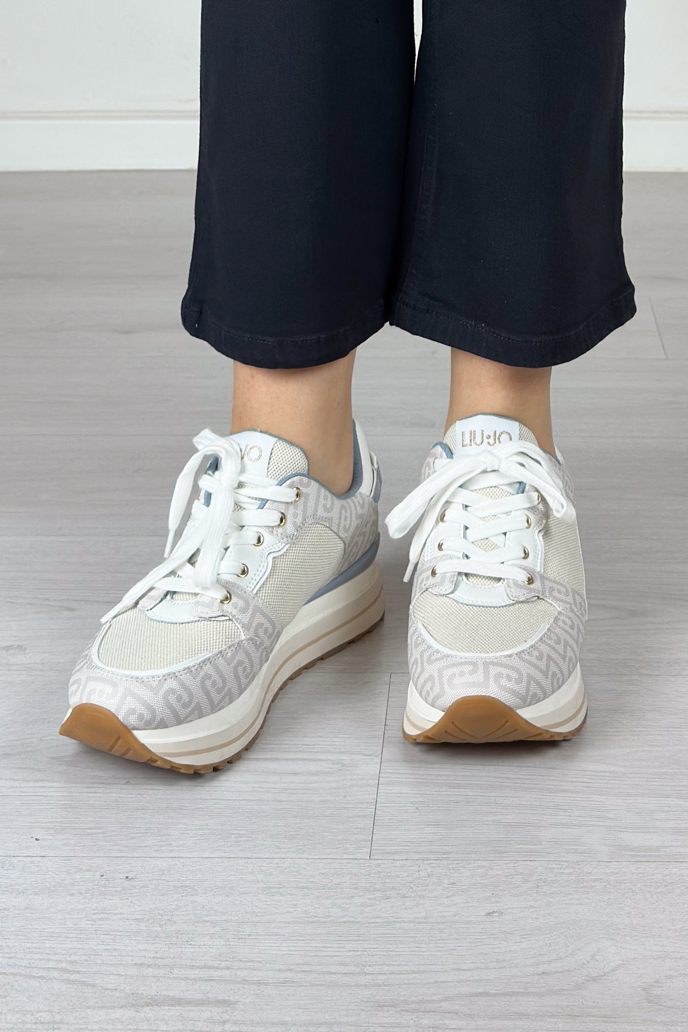 Sneakers platform logata LIU JO