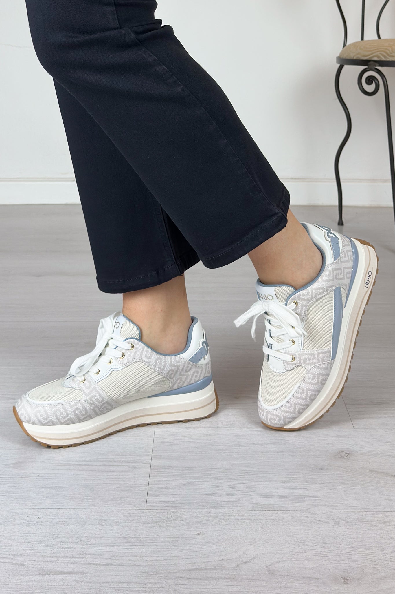 Sneakers platform logata LIU JO