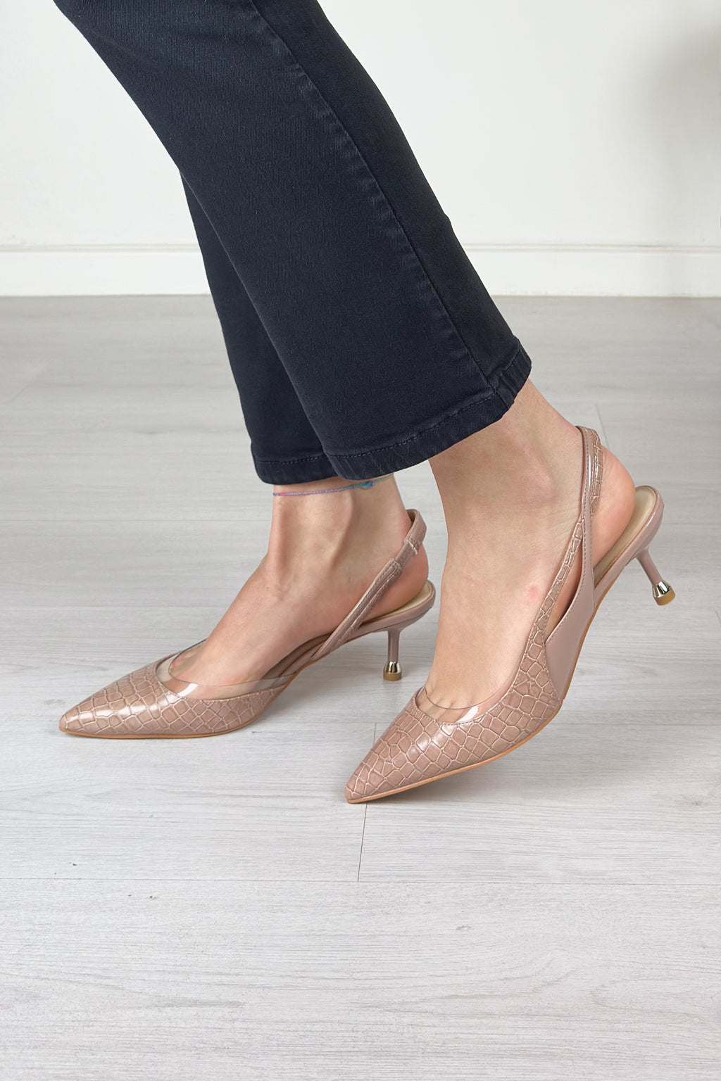 Slingback stampato cocco LIU JO