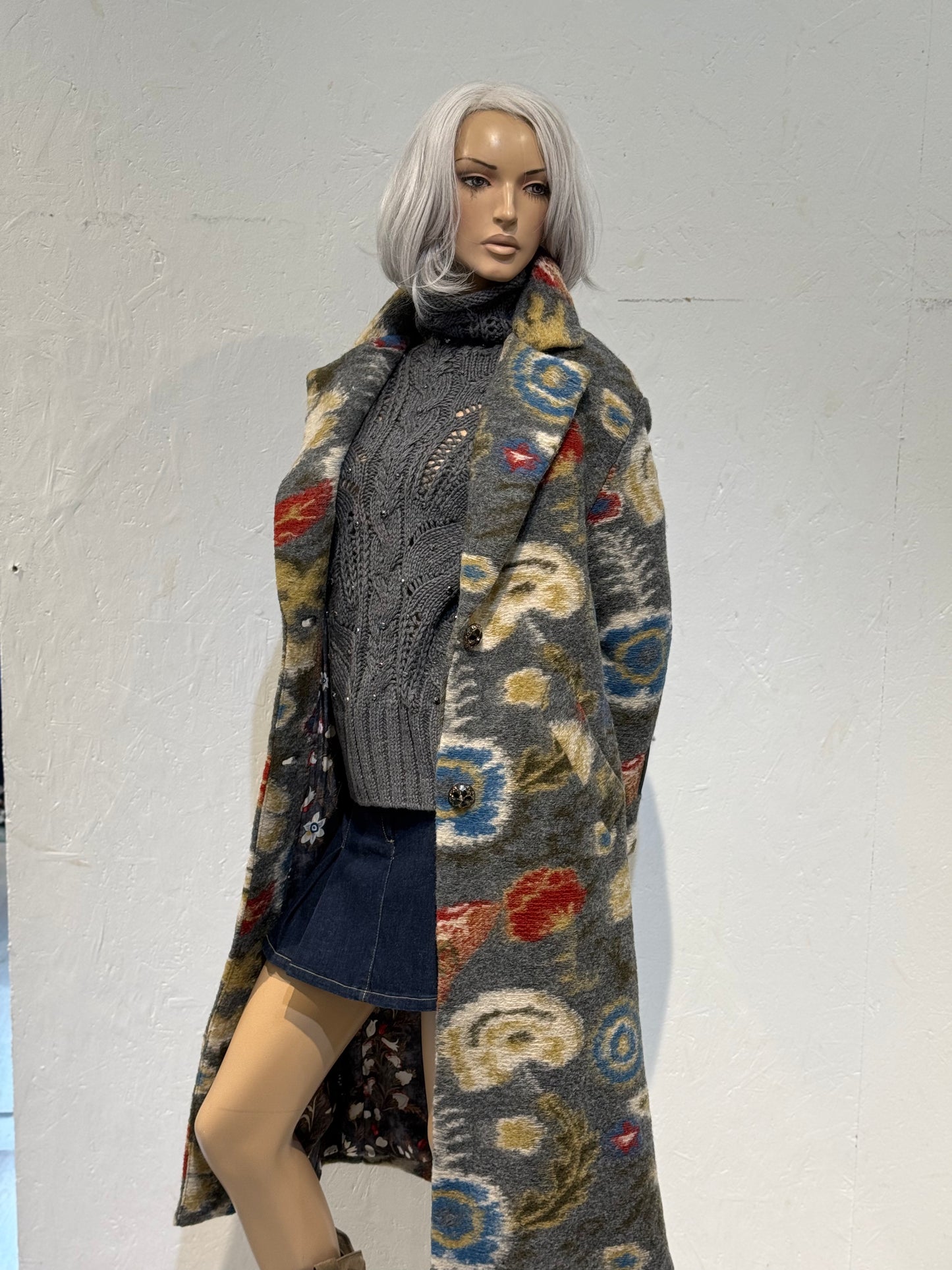 Cappotto fantasia OVER