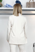 Blazer in viscosa e lamè EMME
