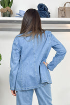 Blazer in denim EMME