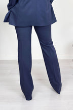 Pantalone fluido con lamé EMME