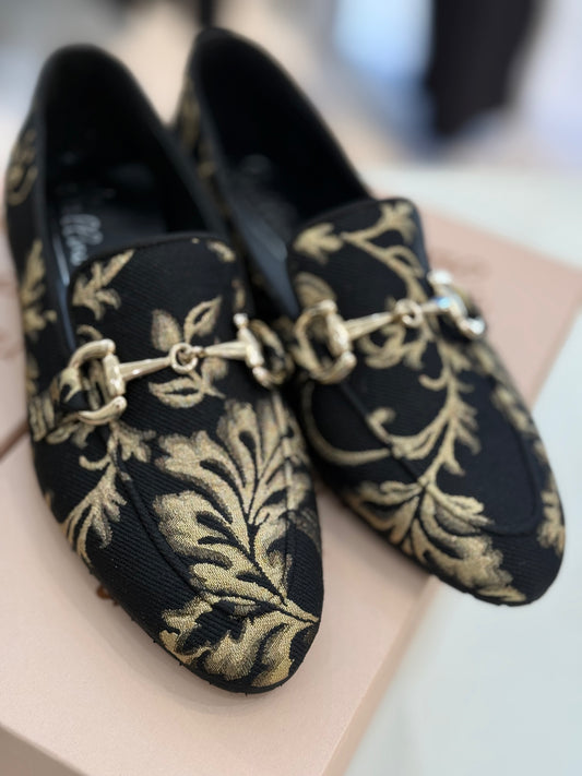 Mocassino con morsetto "Papalina"