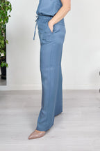 Pantalone in twill misto lino EMME