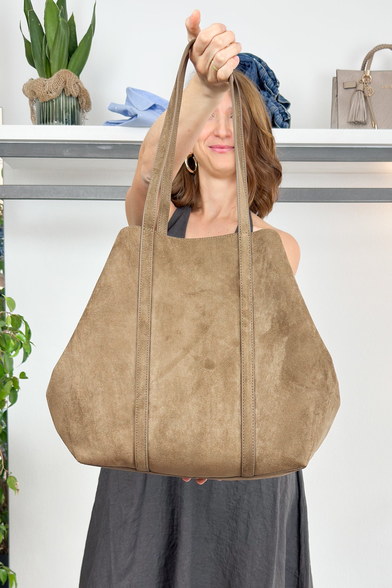 Shopper con pochette EMME