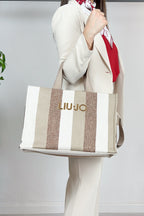 Shopper in canvas LIU JO
