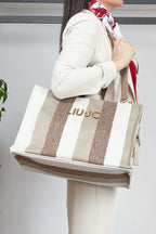 Shopper in canvas LIU JO