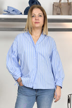 Camicia bastonetto manica palloncino KAOS
