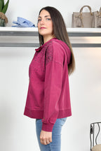 Felpa con strass LIU JO