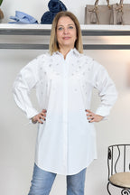 Camicia/Abito con ricami gioiello LIU JO