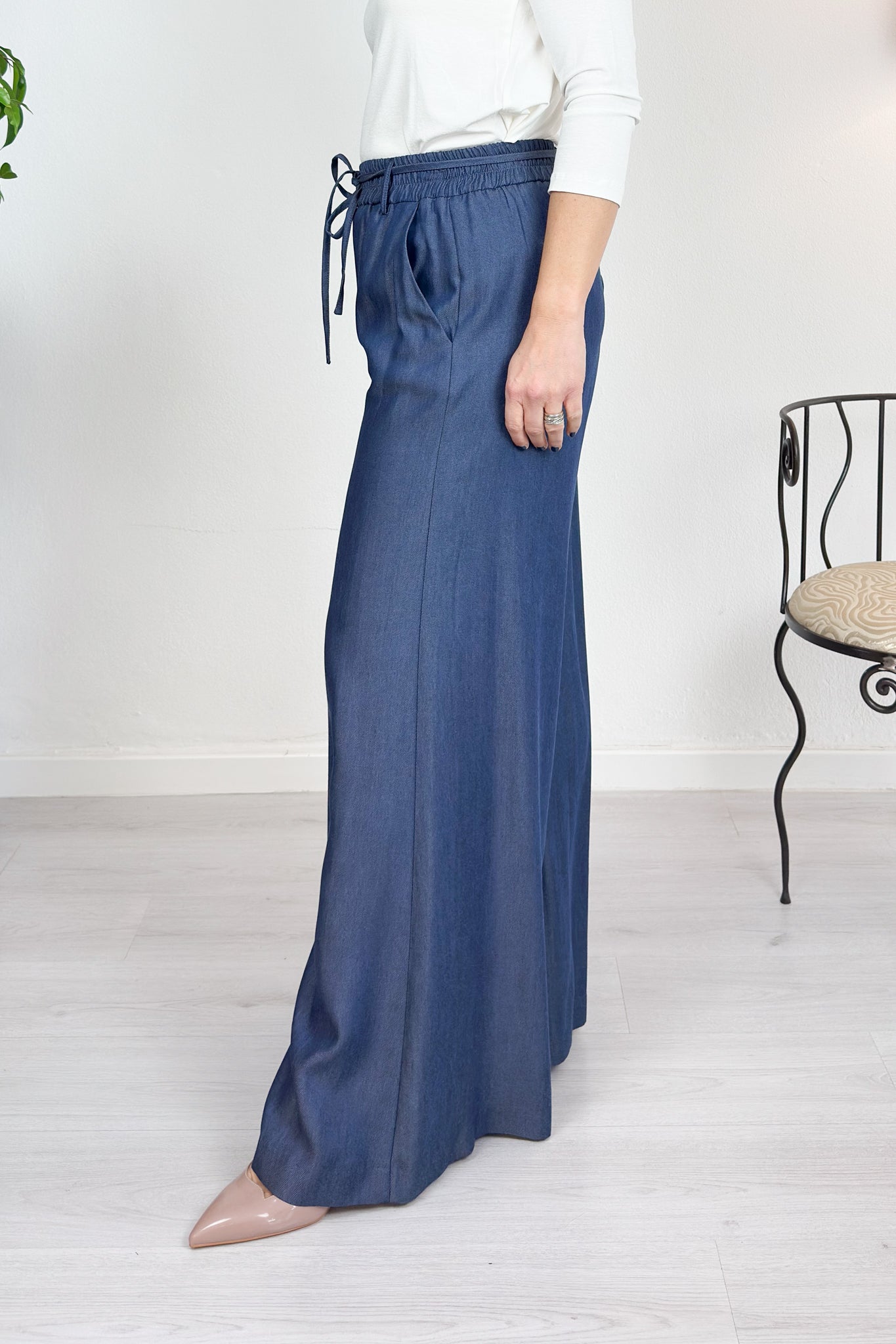 Pantalone palazzo chambry KAOS