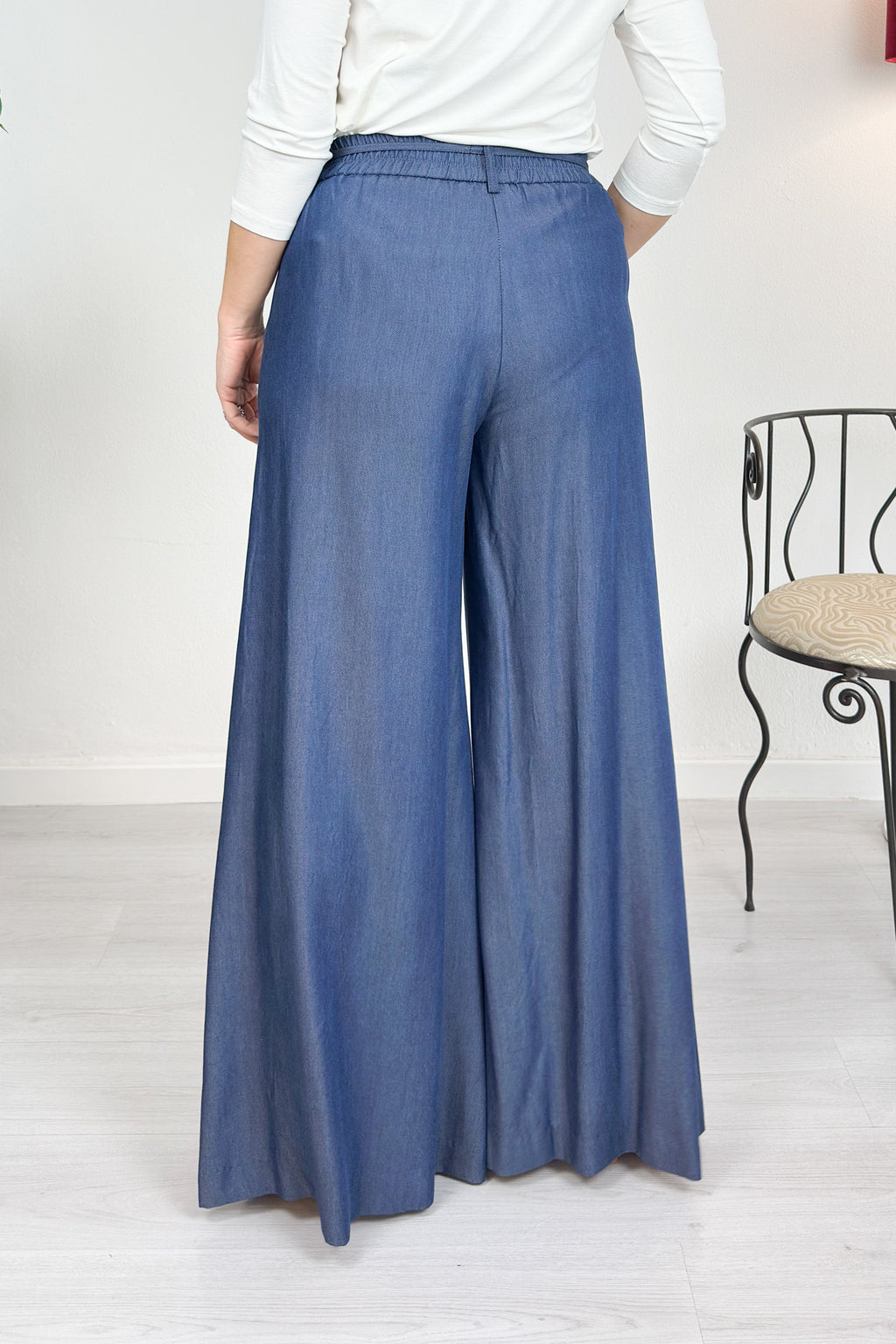 Pantalone palazzo chambry KAOS