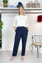 Pantalone in crepes con elastico KAOS