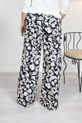 Pantaloni a palazzo in popeline LIU JO