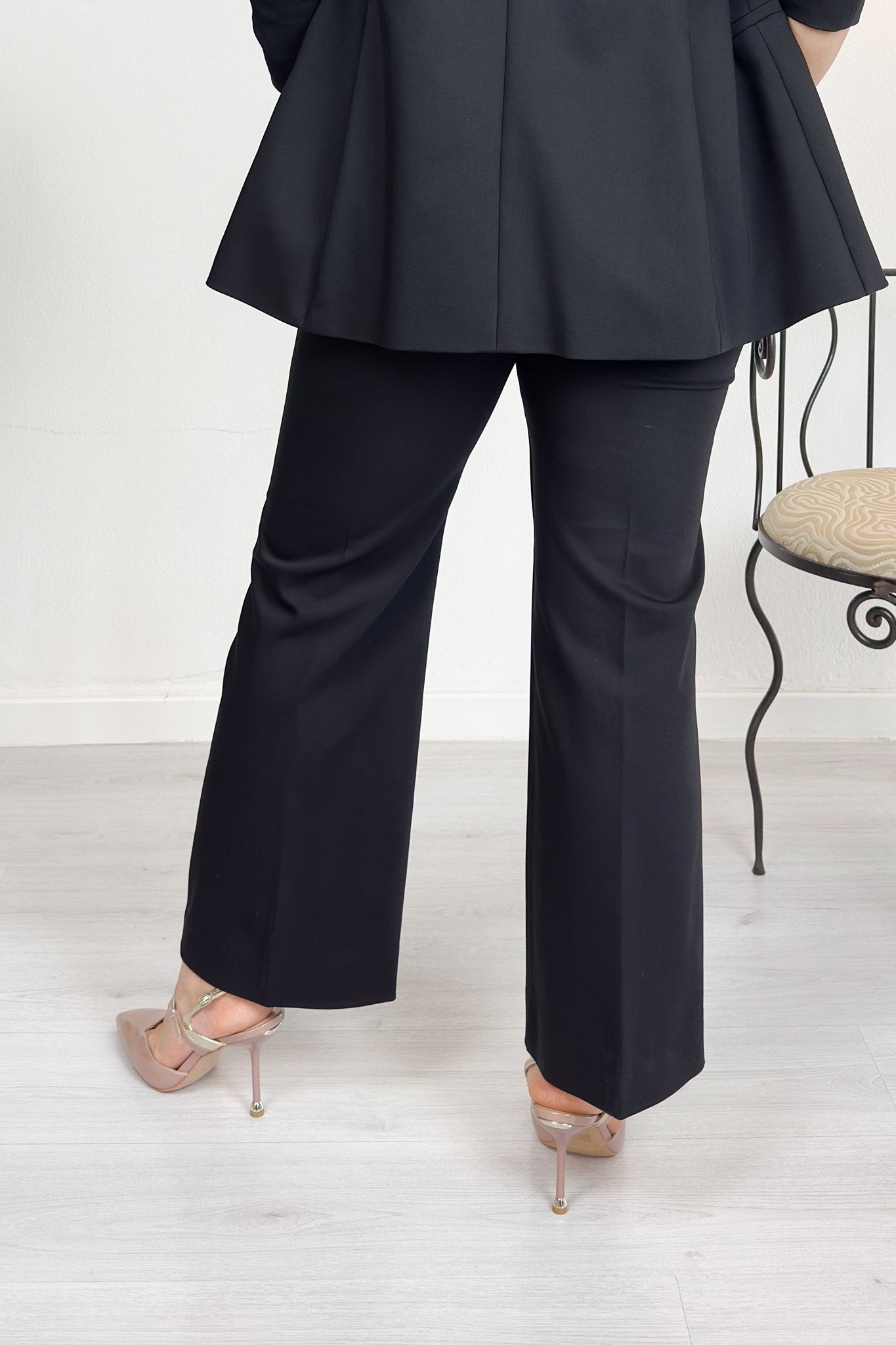 Pantalone doppio di cotone