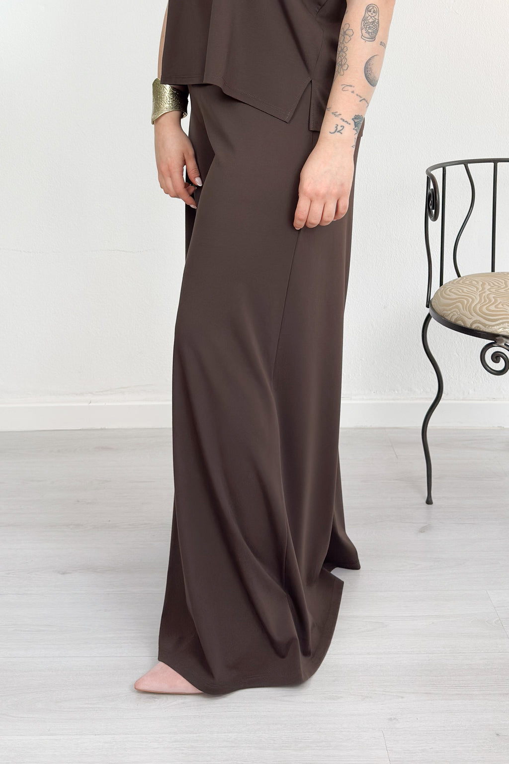 Pantalone jersey palazzo KAOS