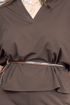 Cintura con inserto in metallo KAOS