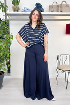 Pantalone jersey palazzo KAOS