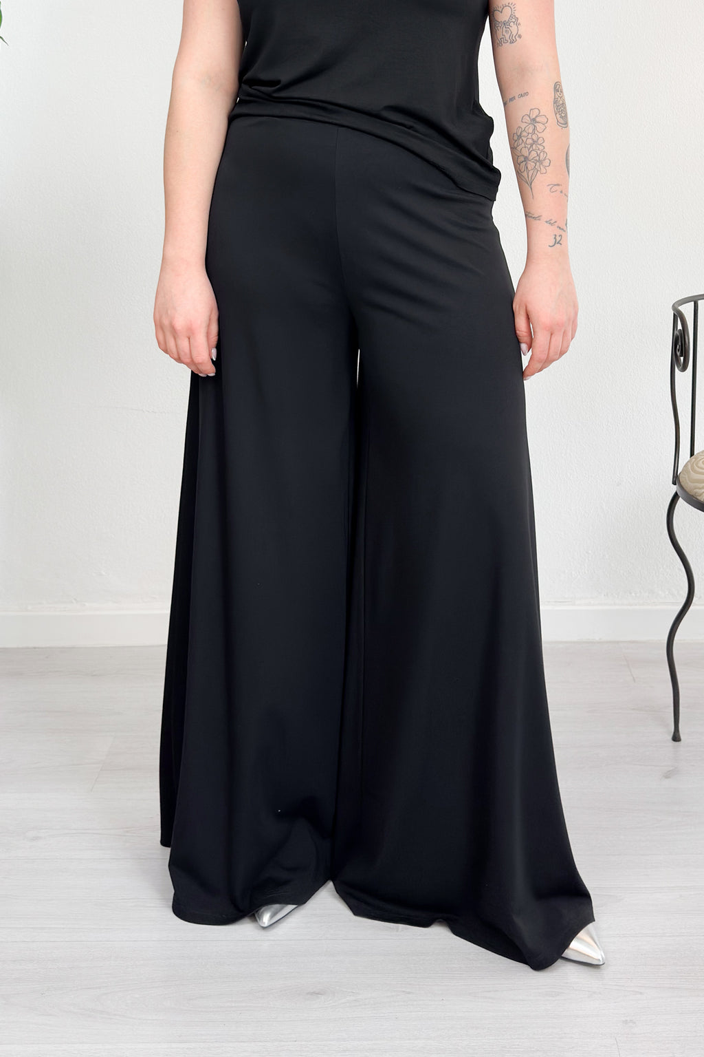 Pantalone jersey palazzo KAOS
