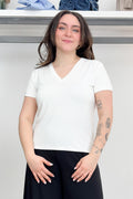 Blusa jersey panna KAOS