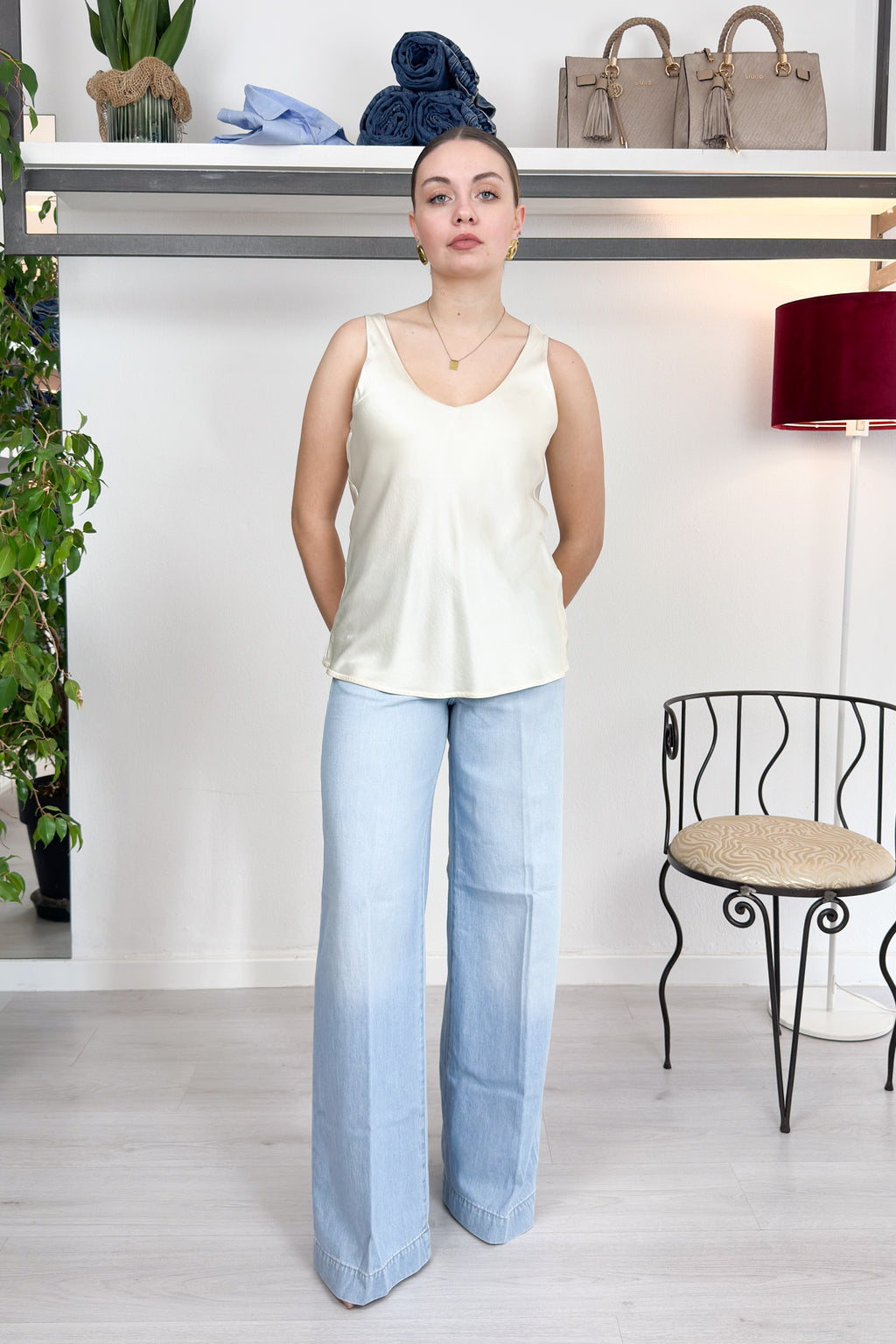 Top  asimmetrico MANILA GRACE