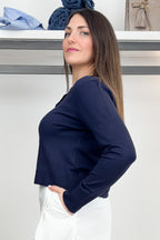 Cardigan "Il segreto" in viscosa stetch EMME