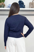 Cardigan "Il segreto" in viscosa stetch EMME