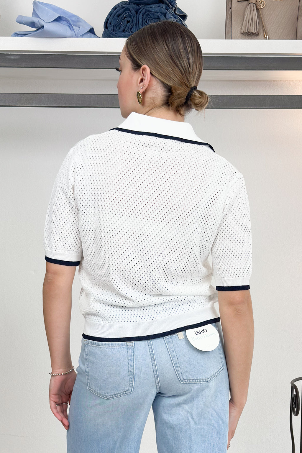 Polo a rete manica corta  KAOS