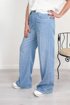 Palazzo in denim leggero KAOS