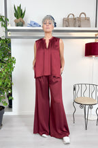 Blusa in raso KAOS