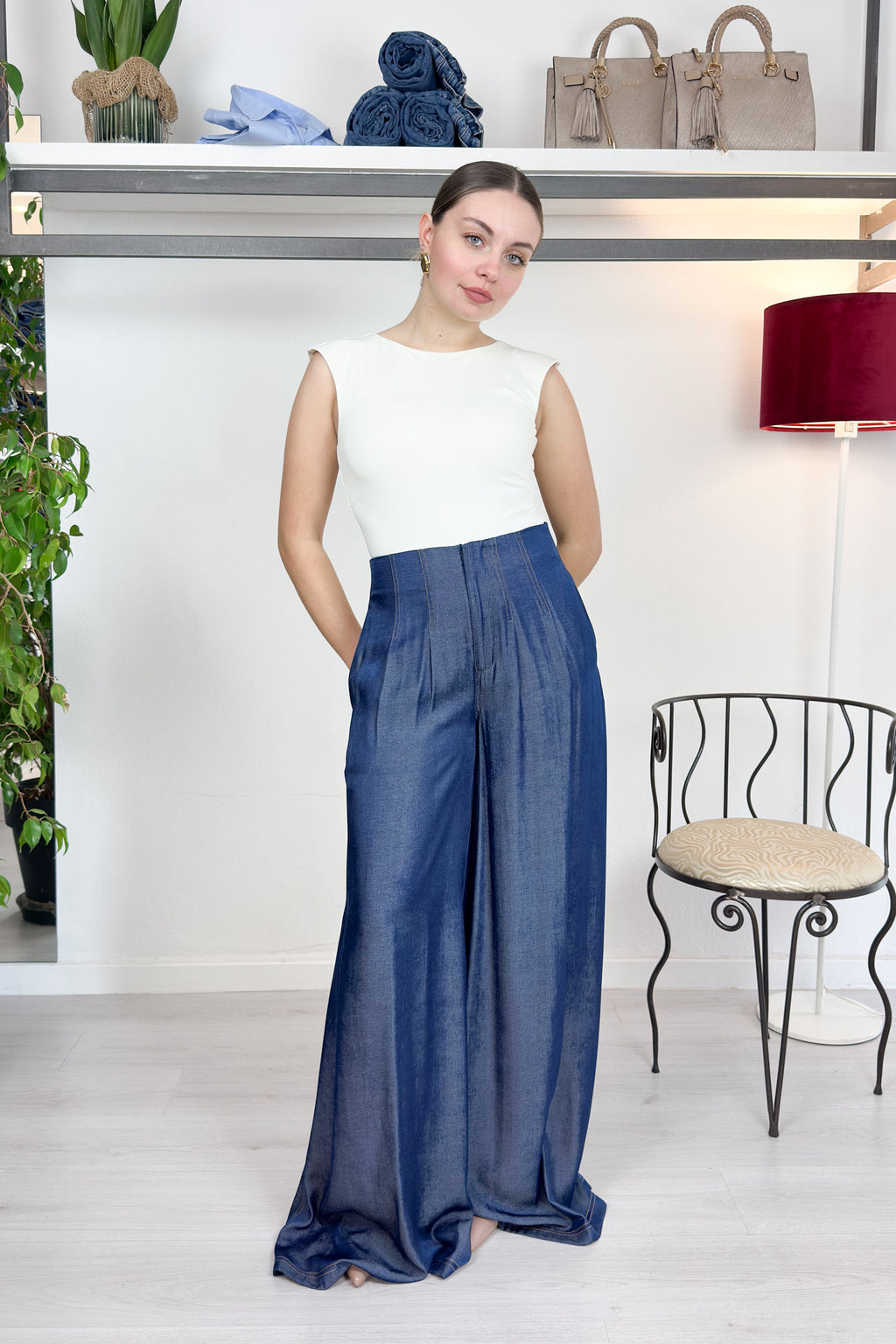 Jeans chambray super flare LIU JO