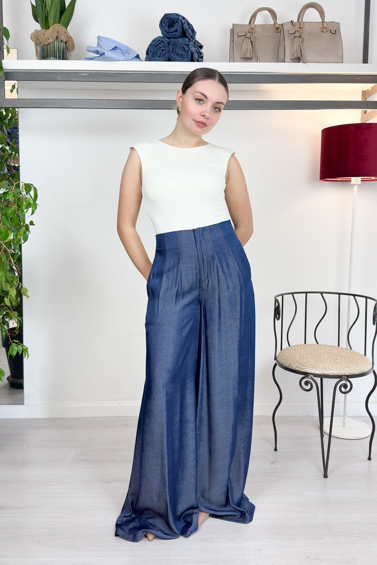 Jeans chambray super flare LIU JO