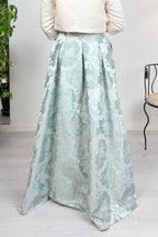 Gonna lunga tessuto jacquard LANACAPRINA