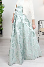 Gonna lunga tessuto jacquard LANACAPRINA