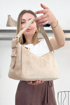 Borsa in suede EMME