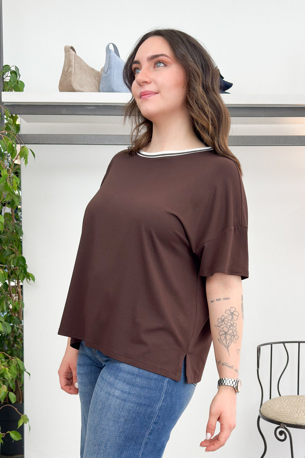 Tshirt over girocollo KAOS