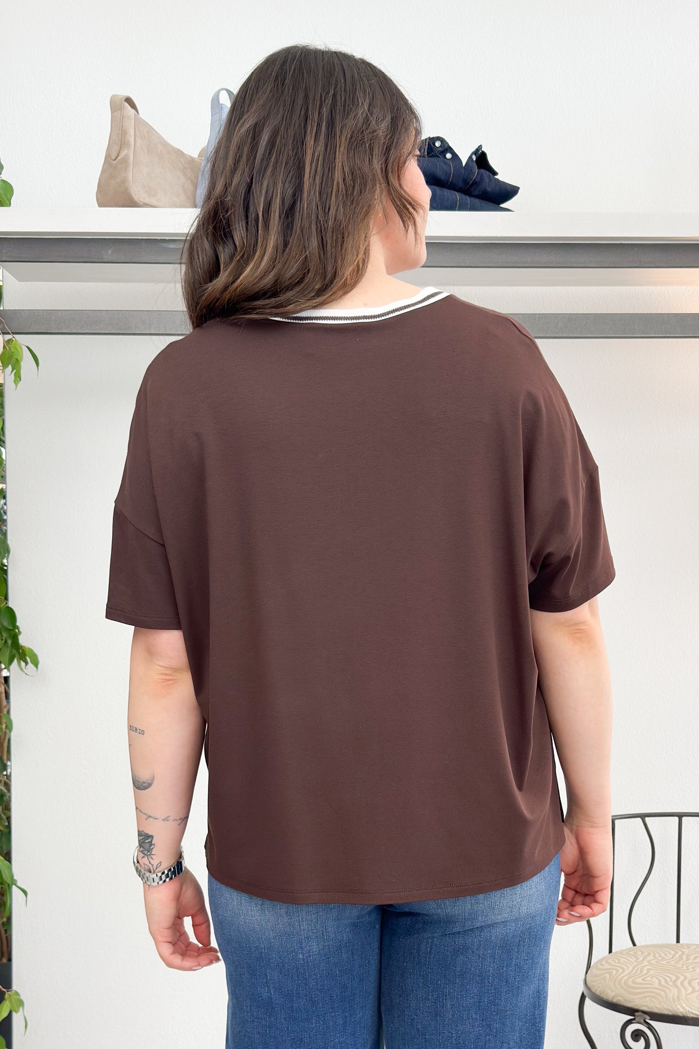 Tshirt over girocollo KAOS